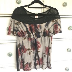 Boutique top with fun details